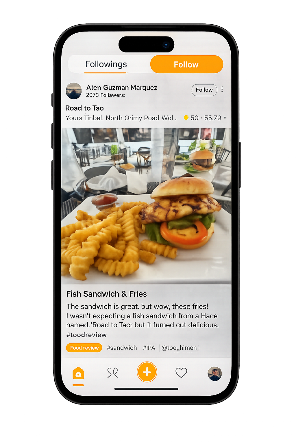 Word of Mouth app screenshot